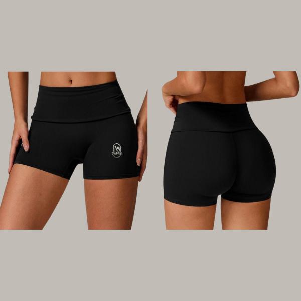Women's High Waist Sports Shorts - Breathable Comfortable High Stretch Skinny Shorts